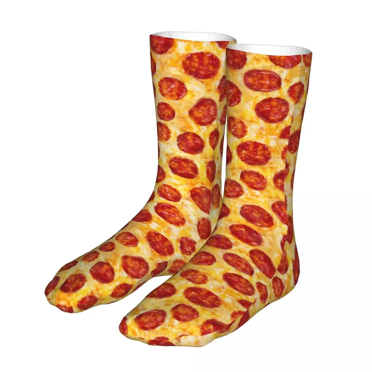 Female Sport Pepperoni Pizza Party Food Socks Cotton New Woman Sock