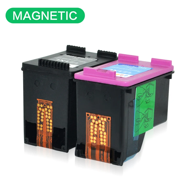 Magnetic Compatible Color ink Cartridge For HP664 For HP DeskJet 1115 2135 3635 1118 2138 3636 3638 4536 4676 Printer 664
