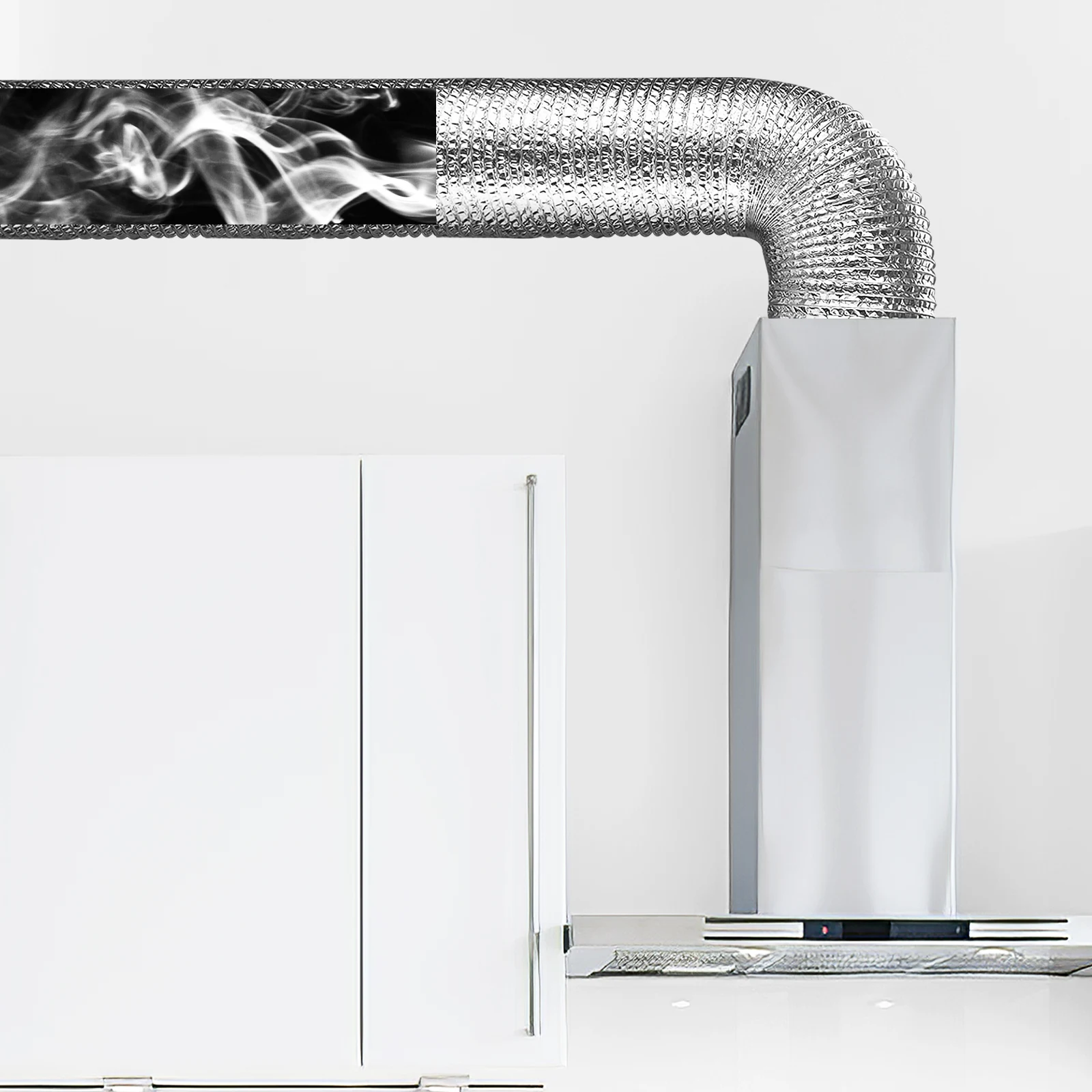 

Вентиляционный шланг сушильной машины, алюминиевая фольга, гибкий вытяжной канал, воздуховод, кухонный вытяжной шланг, зажим, лента, вентиляционное отверстие для сушильной машины, удлинитель дымохода