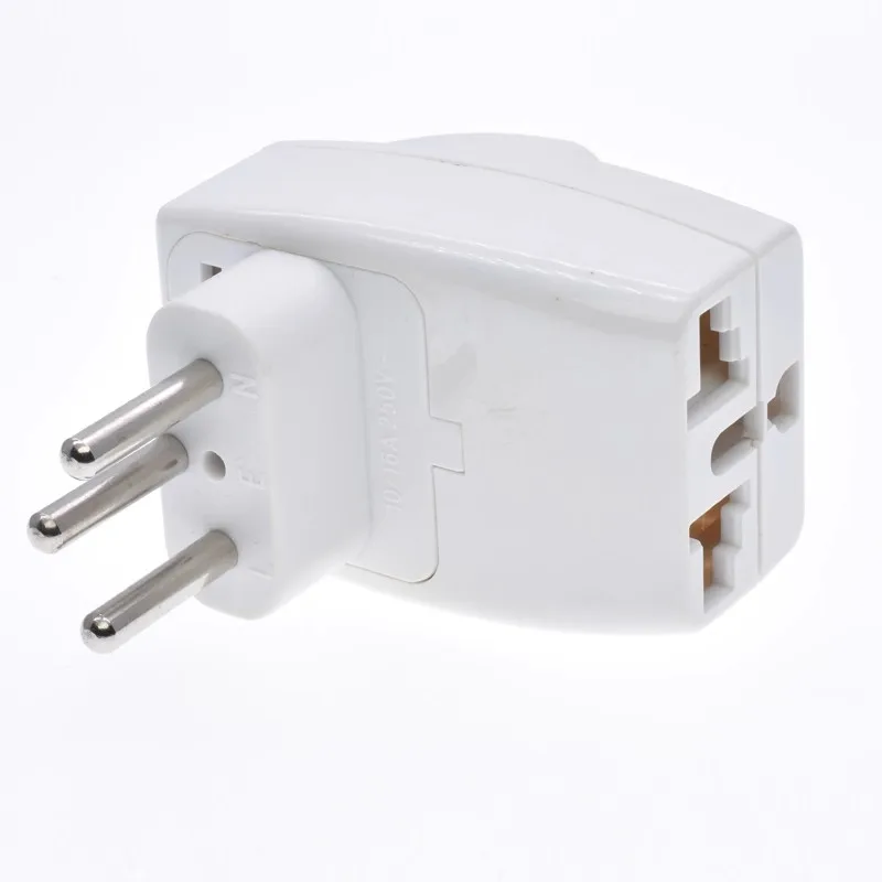 1pcs Swiss standard three-circle embedded power conversion plug socket one to three multi-functional expansion socket WDS-11A