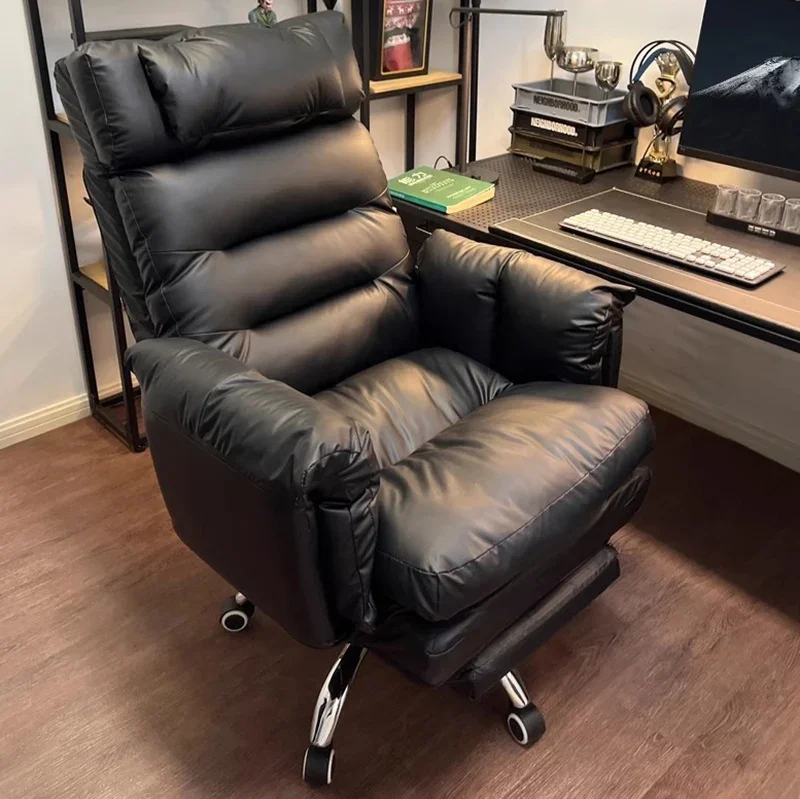 

Modern Footrest Office Chairs Adjustable Luxury Mobile Executive Office Chairs Comfy Recliner Sillas De Oficina Accessories