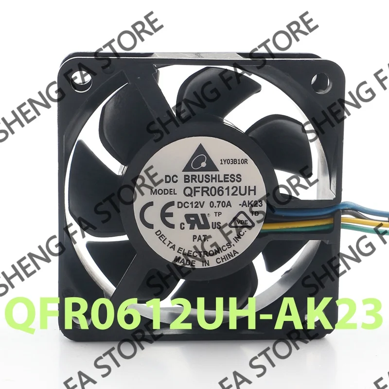 AC EC 6025 60x60x25MM 6CM Cooling Fan QFR0612UH Delta 5V 24V 48V DC 12V 0.70A Chassis Large air Volume Temperature Control Force