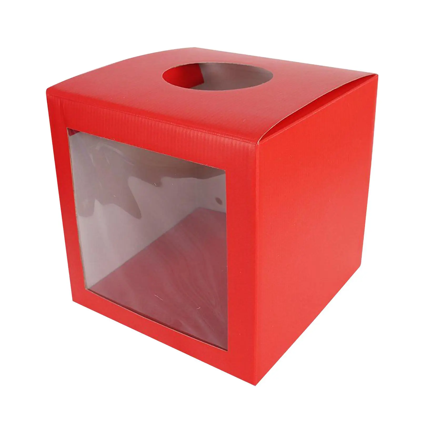 Raffle Case Suggestion Comment Jar Square Donation Ballot Box for Shopping Mall Restaurant Meeting Holiday Wedding Props