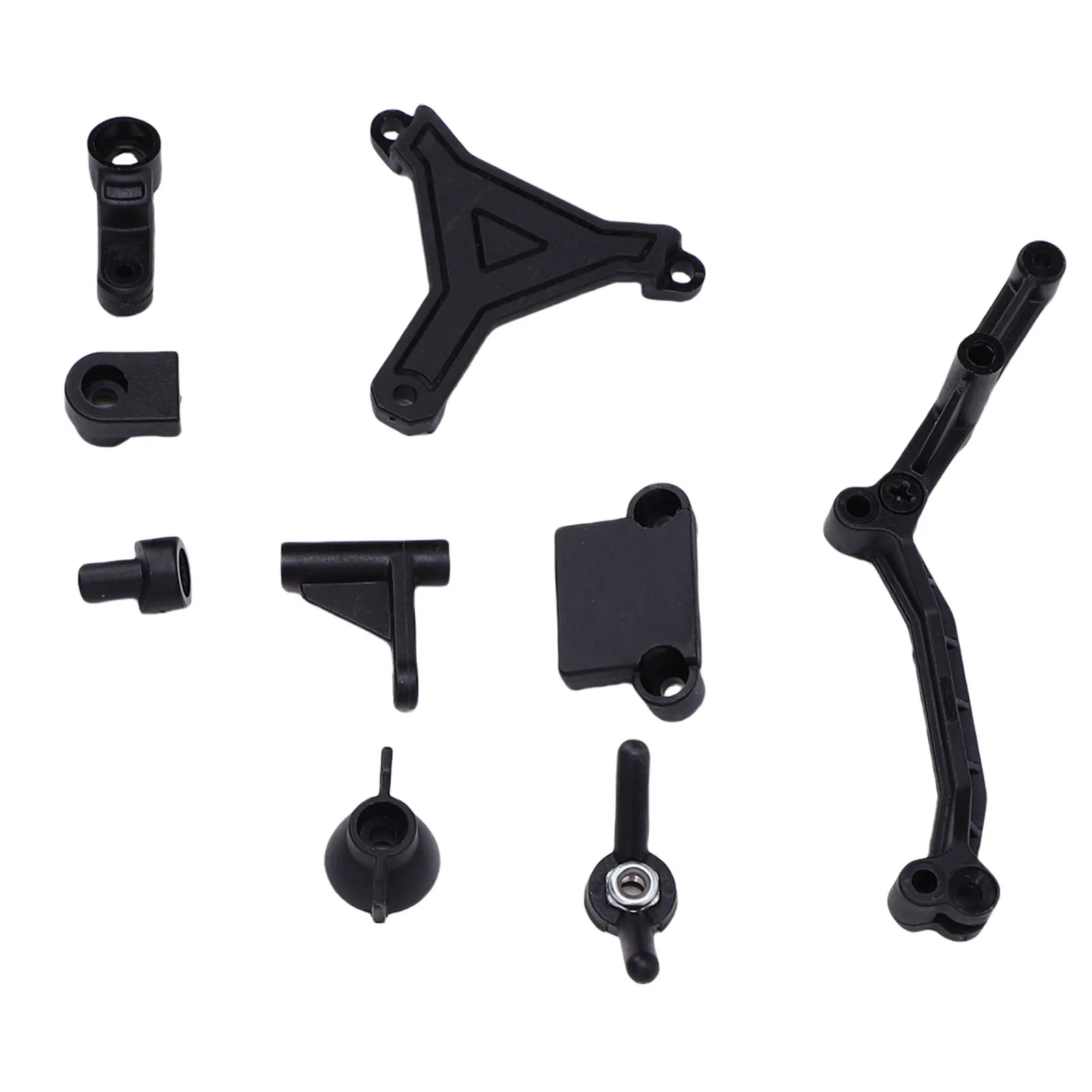 RC Lenkservo-Oberplatte, Lenkungssatz, Ersatz für HBX 3101A RC-Car-Lenkpfosten und Servo-Oberplatte im Maßstab 1:16