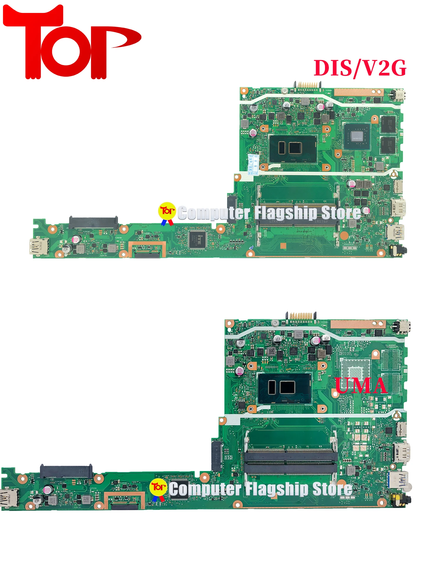 KEFU X407UB Mainboard Für ASUS X407 X407M X407UBF X407UA A407 Laptop Motherboard Mit I3 I5 I7-6th/7th UMA PM 100% Test OK