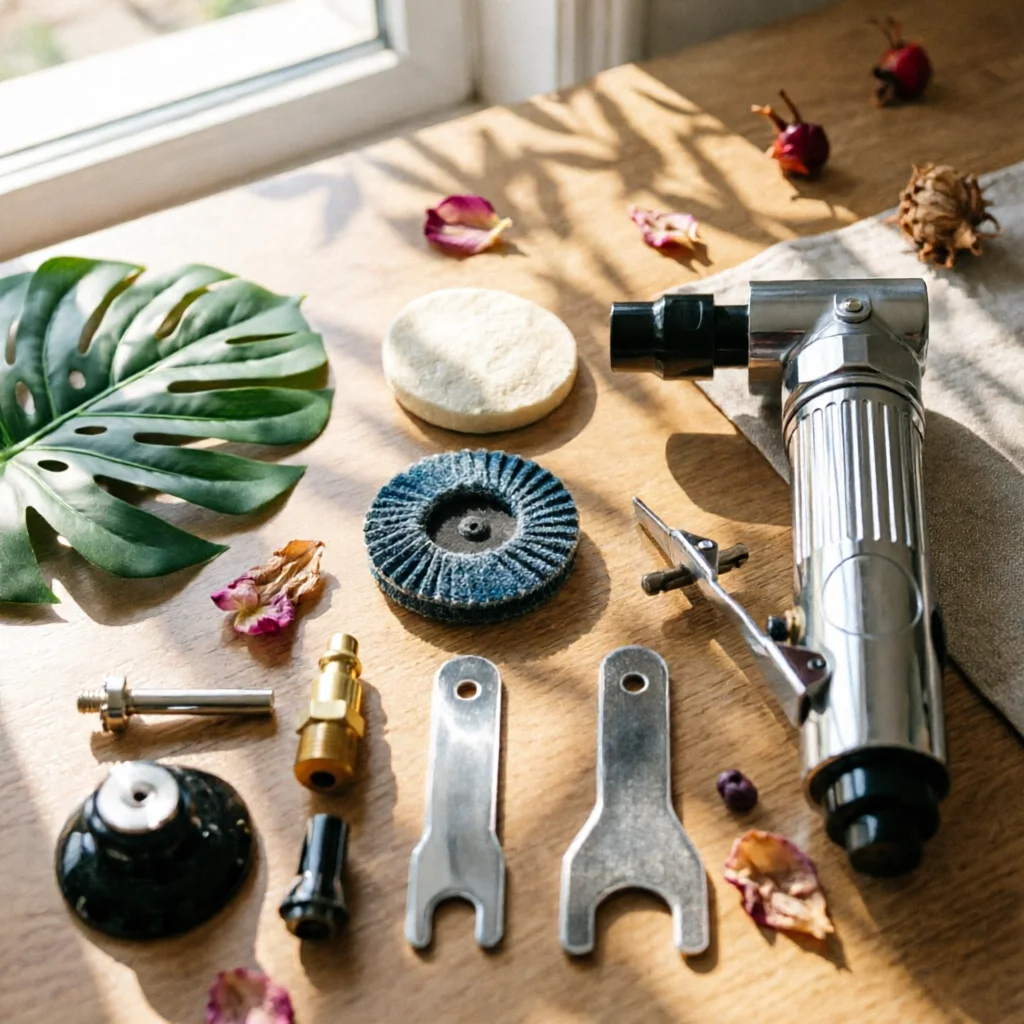 Air Die Grinder Kit Deburring Pneumatic Grinding Tool Set Pneumatic Rotary Grinder Easy to Use Compact for Auto Repair