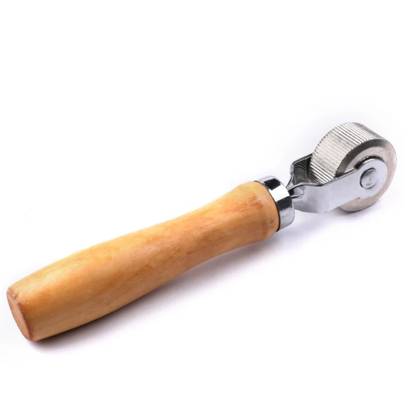 Car Tire Repair Kit Roller Auto Patch Roller Motorcycle Wheel Repair With Wooden Handle Tire Repairing Tool For Cars Accessories