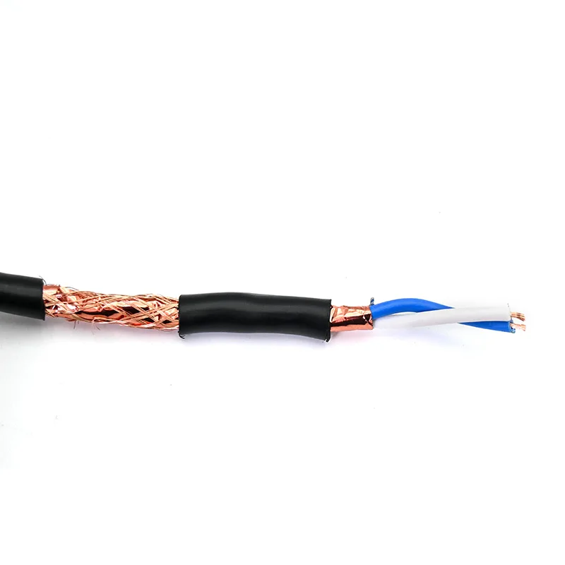 120 ohm RS485 Twisted Pair Shielded Cable 24awg 22awg 20awg 18awg 2 Wire 485 Communication Foil Braid Control Data Can Bus Kabel
