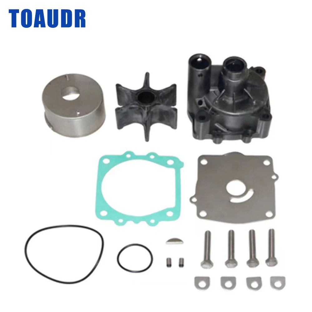 STLF 6E5-W0078 Water Pump Impeller Repair Kit with Housing for  Outboard Motor 2 Stroke 115 130  6E5-44352