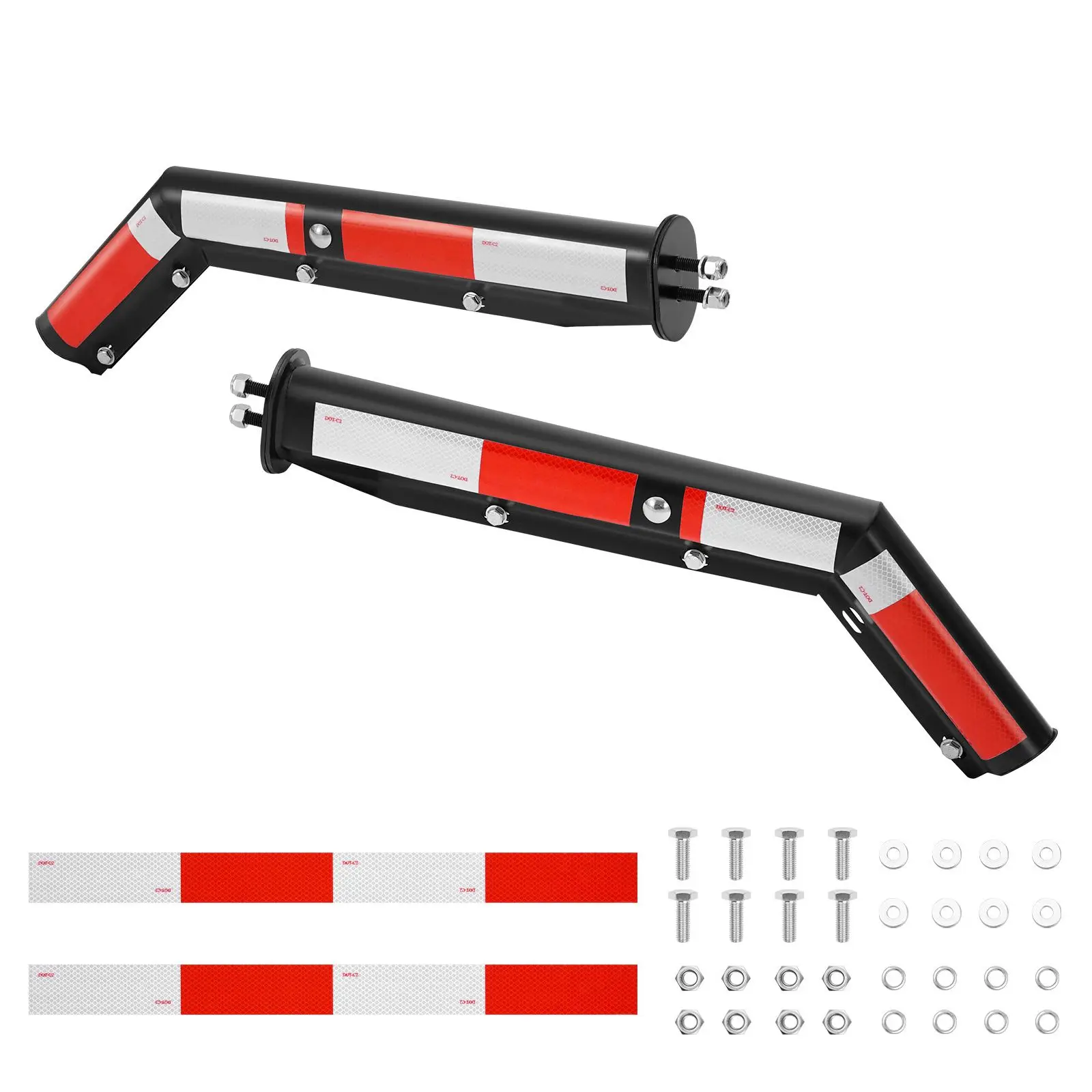 Angled Spring Loaded Mud Flap Hangers, 1-1/8