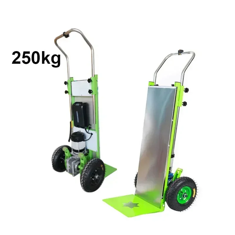 

Lucky Store Exclusive Products——Electric Stair Climbing, Hand trolley Stair Climber 48V 250kg Climbing Hand Trolley Climb Fla