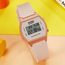 OHSEN-relojes digitales para Hombre y mujer, pulsera deportiva resistente al agua, color rosa, 2024