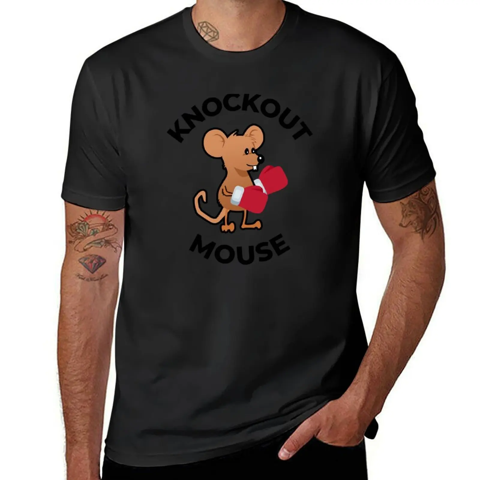 

Knockout Mouse - Science, Nerd, Geek, Stem, Genetics, Boxing, Microbiology, Molecular Biology T-Shirt