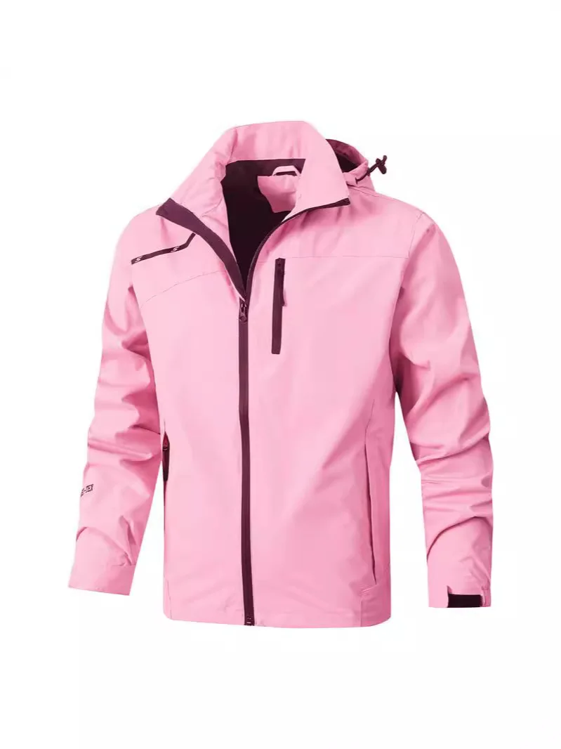 

Breathable Fishing Camping Tactical Jackets Male Clothing Spring Men Outdoor Waterproof Jacket Plus Size Windbreaker Rain Coat