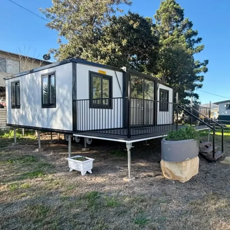 บ้านคอนเทนเนอร์ในทะเลทราย ขนาด 20 ฟุต พร้อมโครงสร้างกันแดด ระบบทำความเย็นด้วยพลังงานแสงอาทิตย์ ป้องกันพายุทราย บ้านคอนเทนเนอร์สำหรับภูมิอากาศเขตร้อน ขายดี