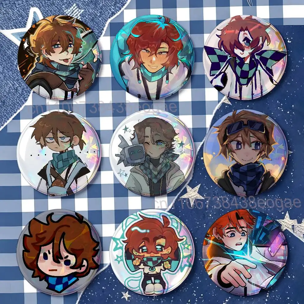Mr L-Lololoshka Badges 25 32 44 58 75 mm Round Customizable Wholesale Fan goods Self-made fan freebies