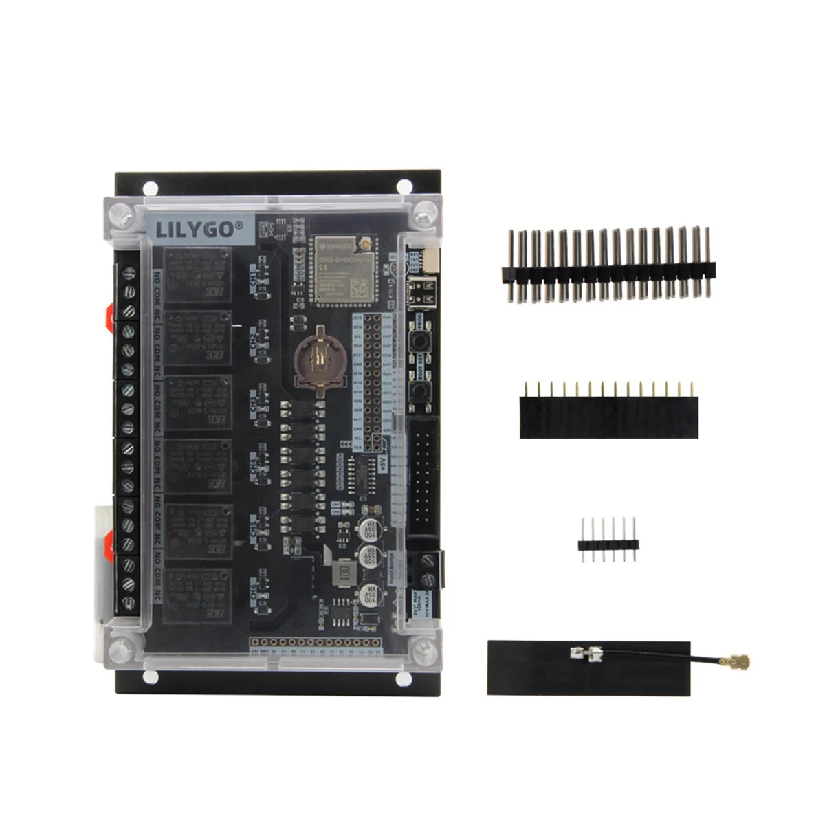 LILYGO T-RelayS3 ESP32-S3 6-Way Relay Development Board WiFi Bluetooth Wireless Module Expansion Board LCD Display