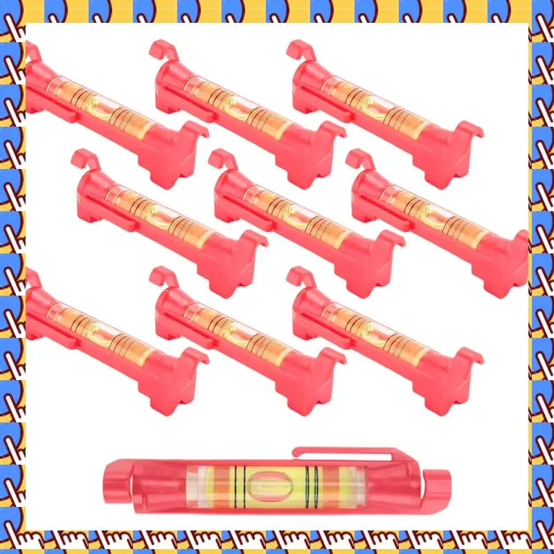 

A79I 10 шт., подвесной линейный уровень, строка, уровень для строительства, подвесной уровень, пузырьковое оборудование, измерительный инструмент