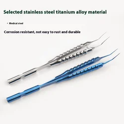 Inamura Capsulorhexis Forceps Eyelid Tool Titanium Ophthalmic Instrument