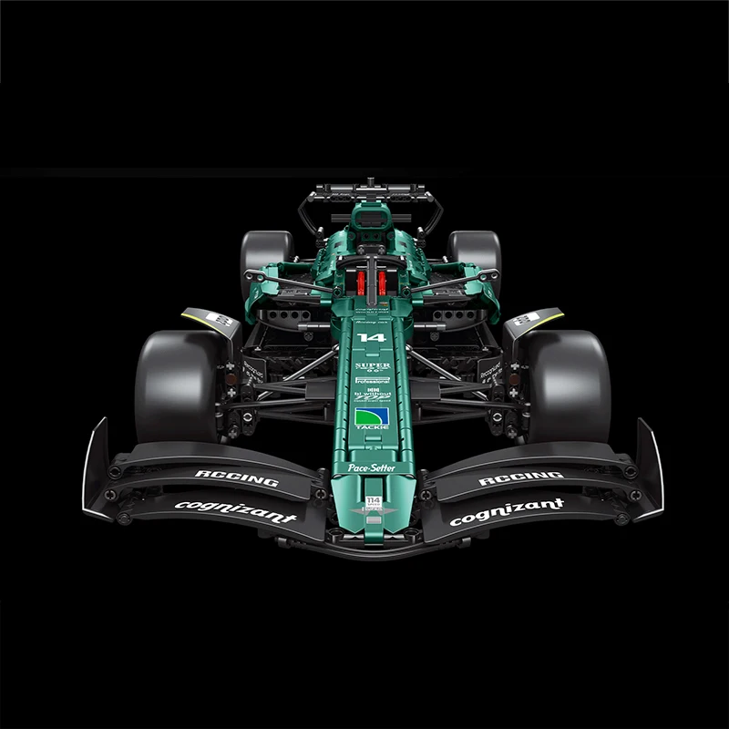 جديد EIKEE Y18011 MOC نموذج سيارة فائق فريد من نوعه لتقوم بها بنفسك مكعبات بناء مستوحاة من السباق لعبة ألغاز الطوب هدايا عيد الميلاد للأطفال