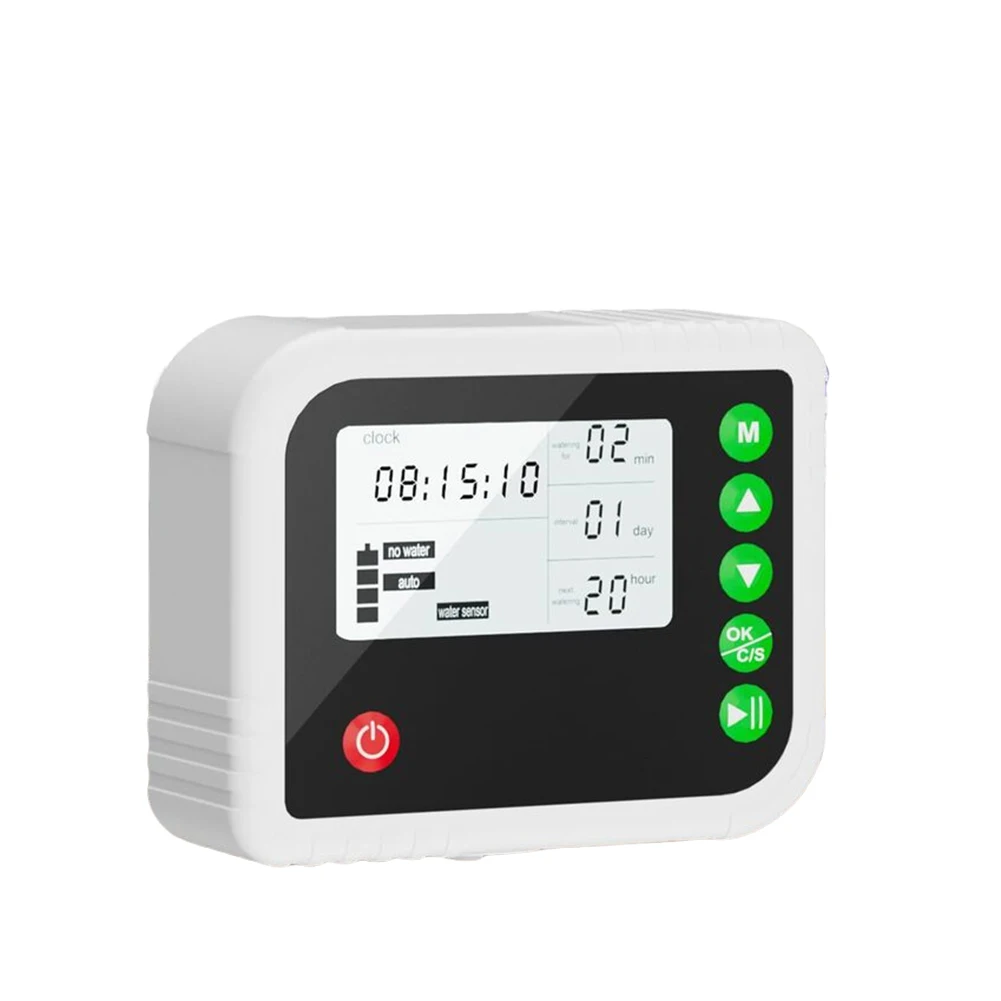 

Automatic Watering Solution for 15 Pots Drip Irrigation System with Customizable Timings for Indoor Plant Care