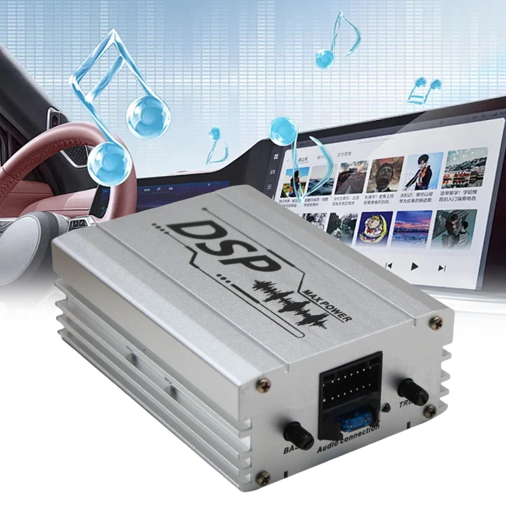 

Audio Digital Sound Processor 4 In 6 Out Car Audio Digital Signal Processor Support APP Control for Car Audio Enhancement