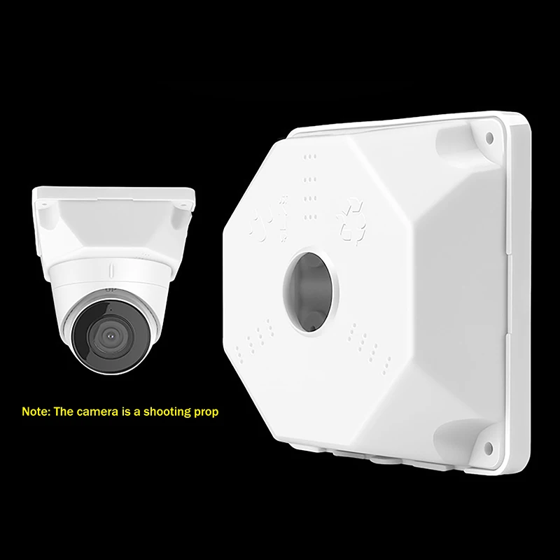 1 Pc Universal Security Camera Junction Box Mounting Bracket Plastic Rainproof Junction Box Mounting Bracket For Dome Camera