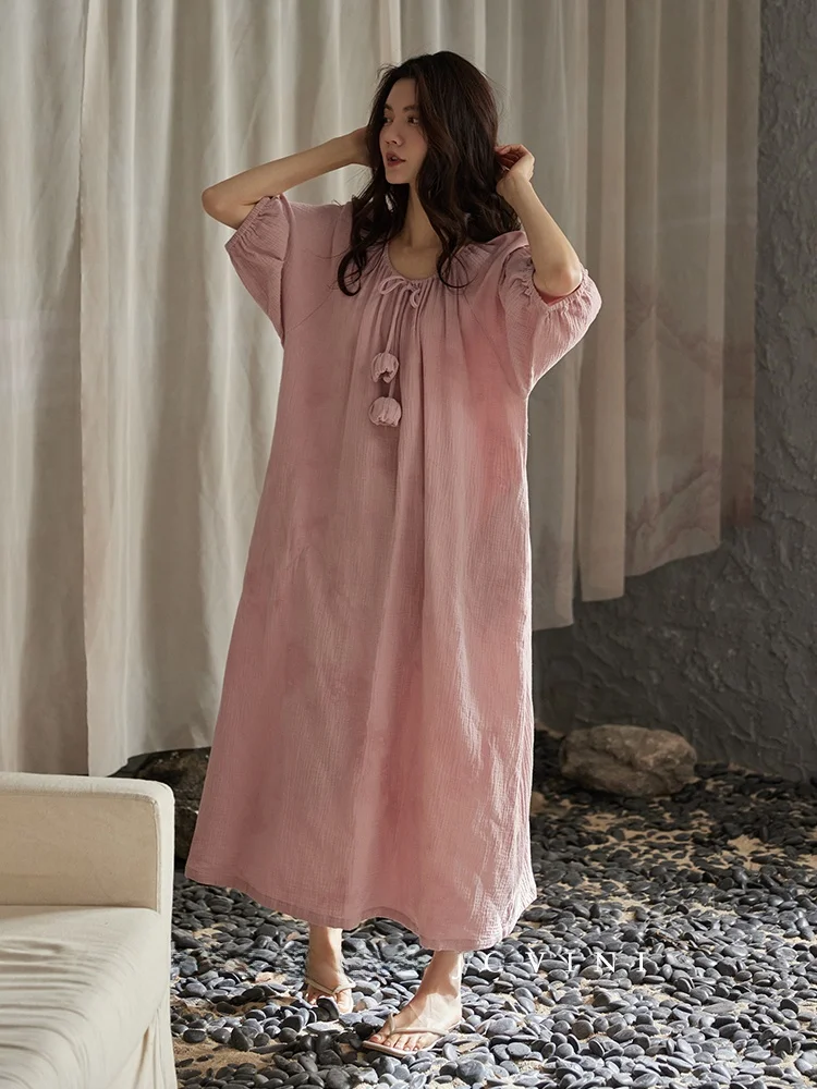 tagkita-camicia-da-notte-estiva-in-cotone-leggero-vestito-lungo-a-maniche-corte-abbigliamento-da-notte-traspirante-rosa-abbigliamento-per-la-casa-da-donna