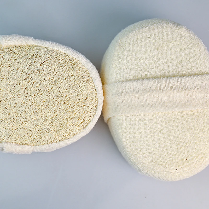 Natural Loofah Sponge Unisex Bath Towel Wipe Thick Sponge Bath Shower Rub Wash Body Scrubber Durable Healthy Massage Brush