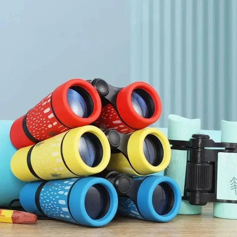 Children's Telescope 4X30 Binocular High Magnification High-definition Educational Puzzle Cartoon Outdoor Optical Telescope