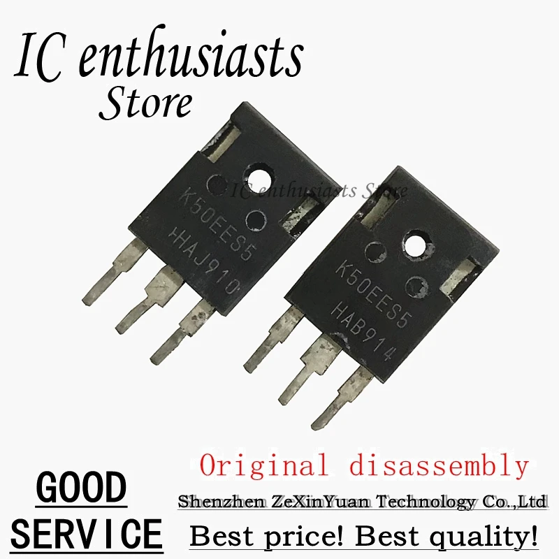 5PCS-20PCS K50EH5 K50EES5 50A 650V TO-247 replace K50H603 Original disassembly