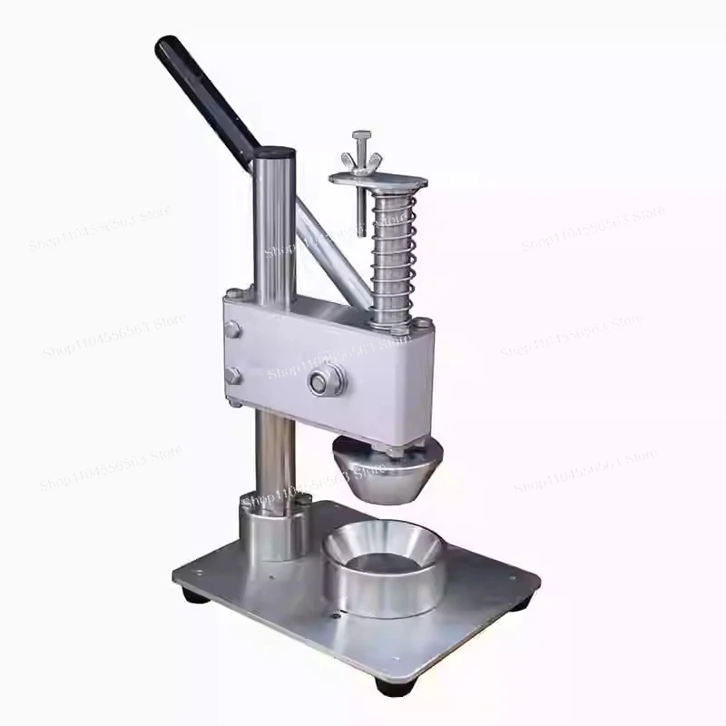 Commercial Stainless Steel Tartlet Forming Machine, Manual Press-Type Baking Equipment for Egg Tart Crust