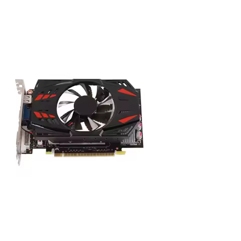GTX550TI Graphics Card 4K HDR Technology Desktop Graphics Card Thin Design 2GB GDDR5 128BIT PCI Express 1.1 X 16 for PC Gaming