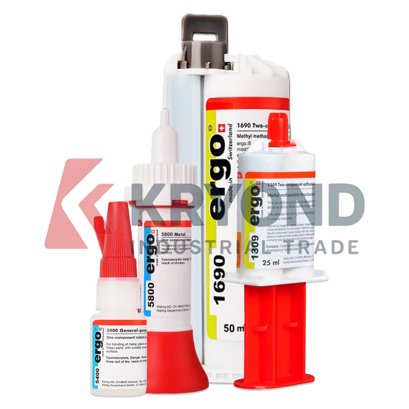 Ergo 1309/1690/5880 Threadlocker Sealant for Metal Bolts Screw Fastener Secure Locking for Machinery Assembly Vibration Use Part