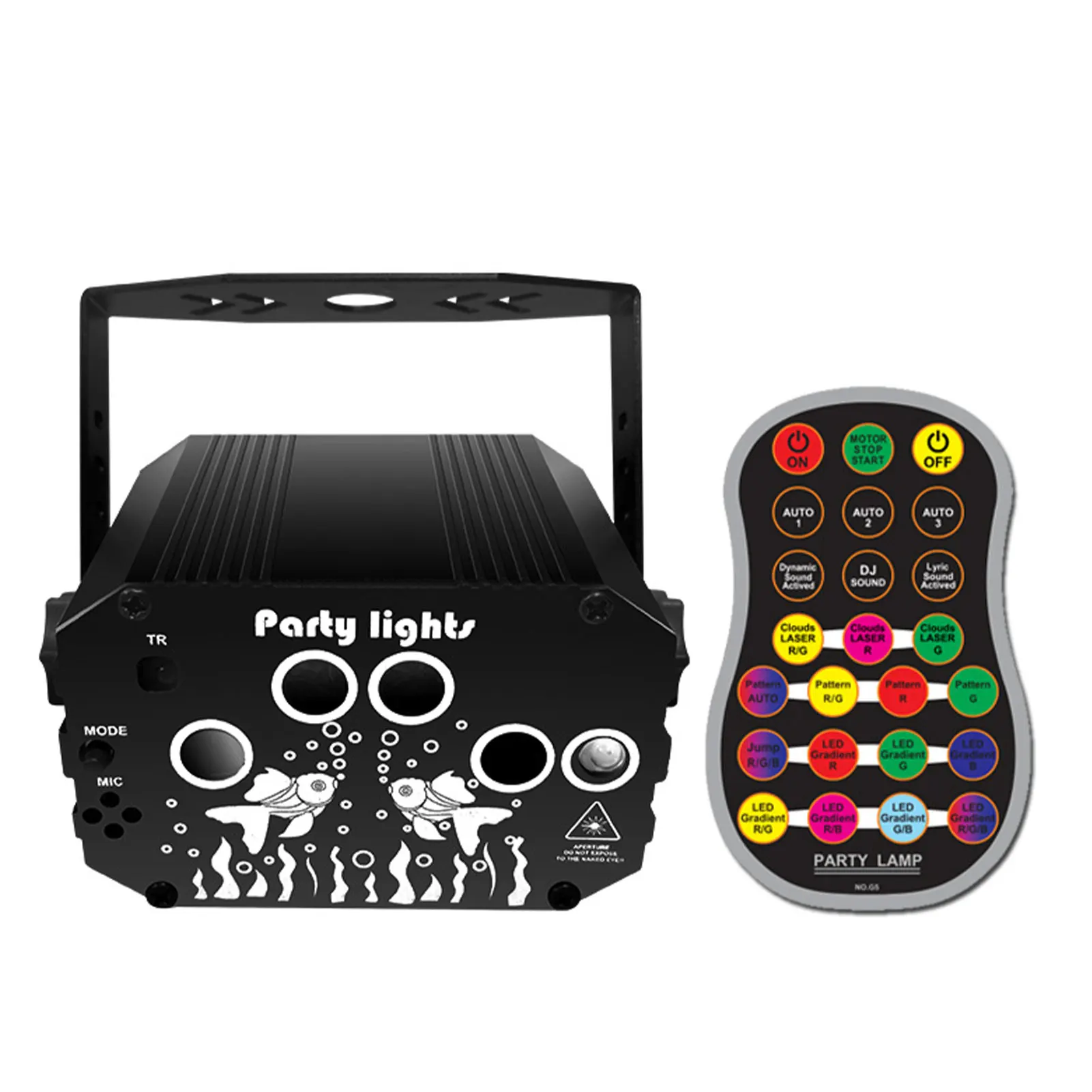Remote Control LED Light Projector With Clearer Images Etc. Is Compact And Easy To Install And Decor