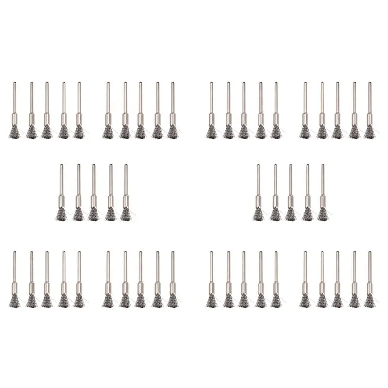 SYW-50Pcs Cleaning Brush Atomizer Tanks Heating Wire Vape Accessories Coil Cleaner Steel Brush E-Cig DIY Tools