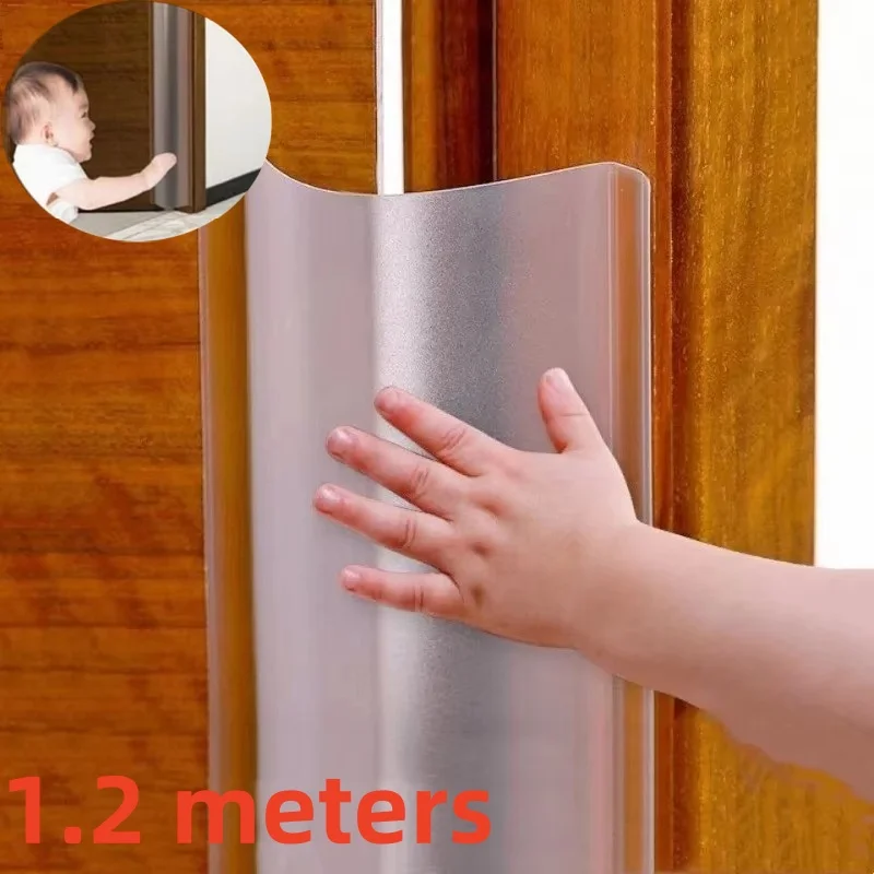 1.2M Child Safety Door Hinge Protector Cover Kindergarten School Anti-pinch Hand Sealing Strip Furniture Safety Edge Banding