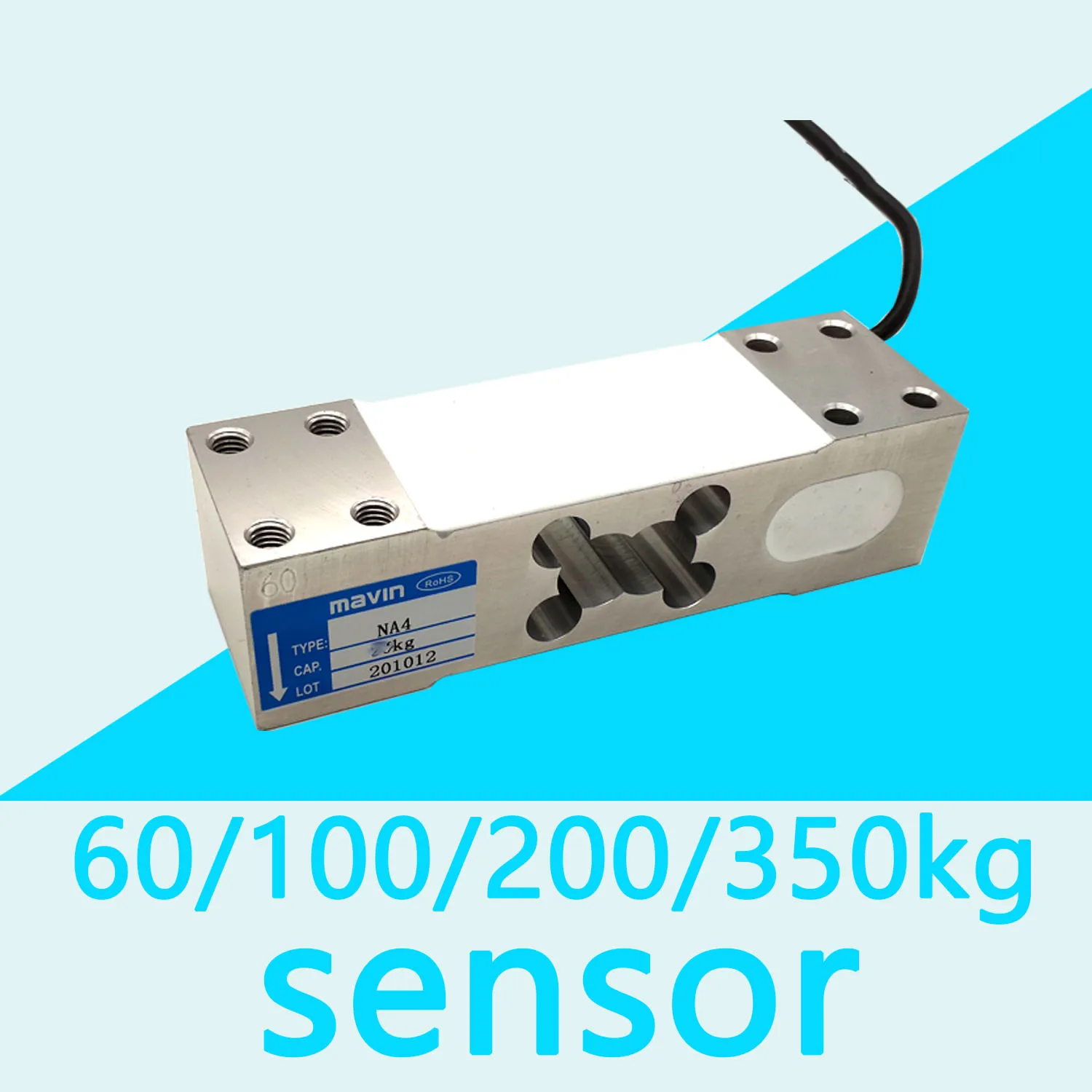 NA4 Weighing Sensor Load Cells Electronic Scale Sensor60kg 100kg 200kg 350kg