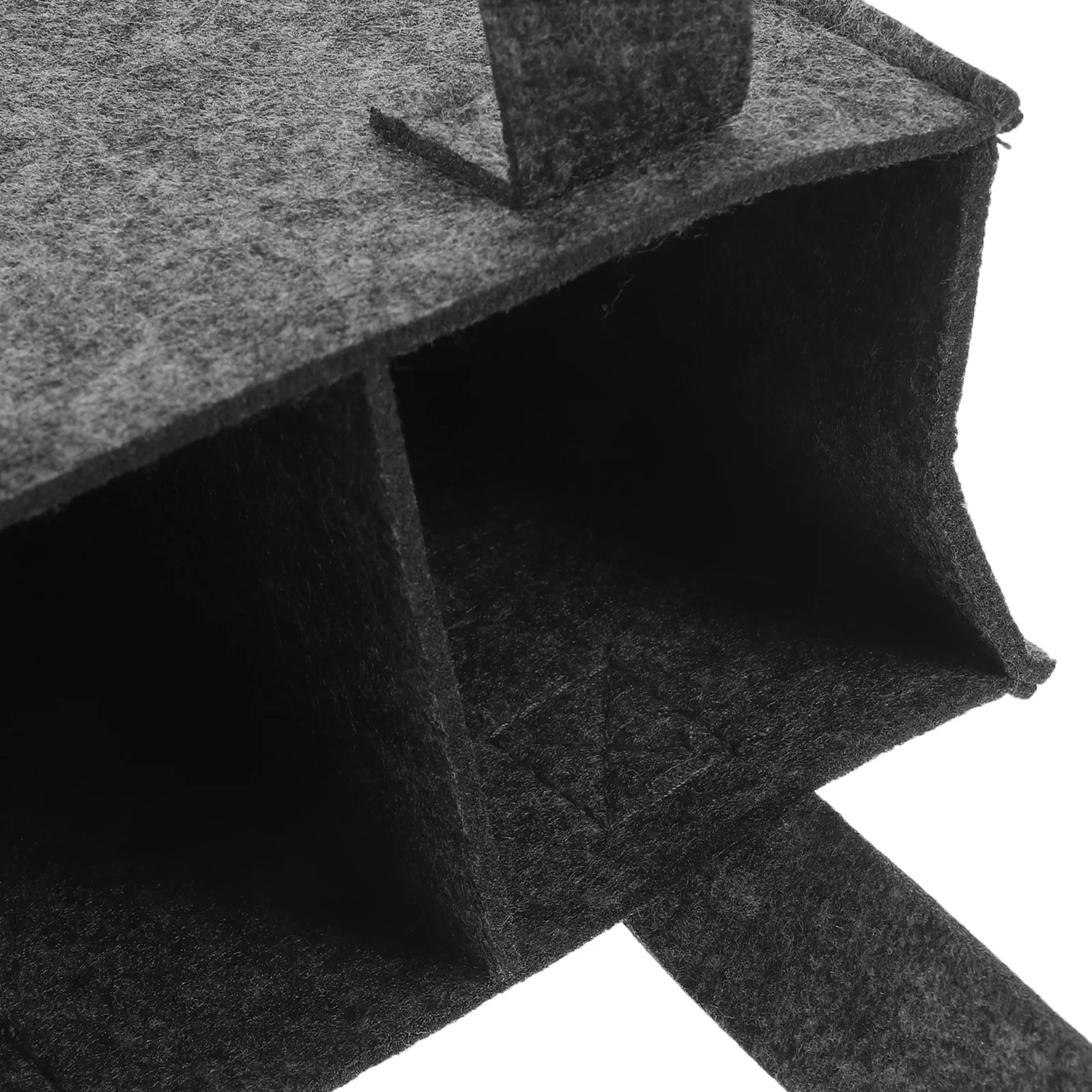 

Felt Wine Bag 2 Bottle Pouch Sleek Design Construction Portable Wine Gift Pouches for Various Occasions