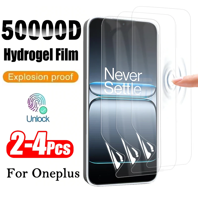 

2/3/4Piece Hydrogel Film Screen Protector for OnePlus Nord 5 4 3 CE5 CE4 CE3 CE2 Lite N300 N200 N30 N20 SE Soft Silicone Film
