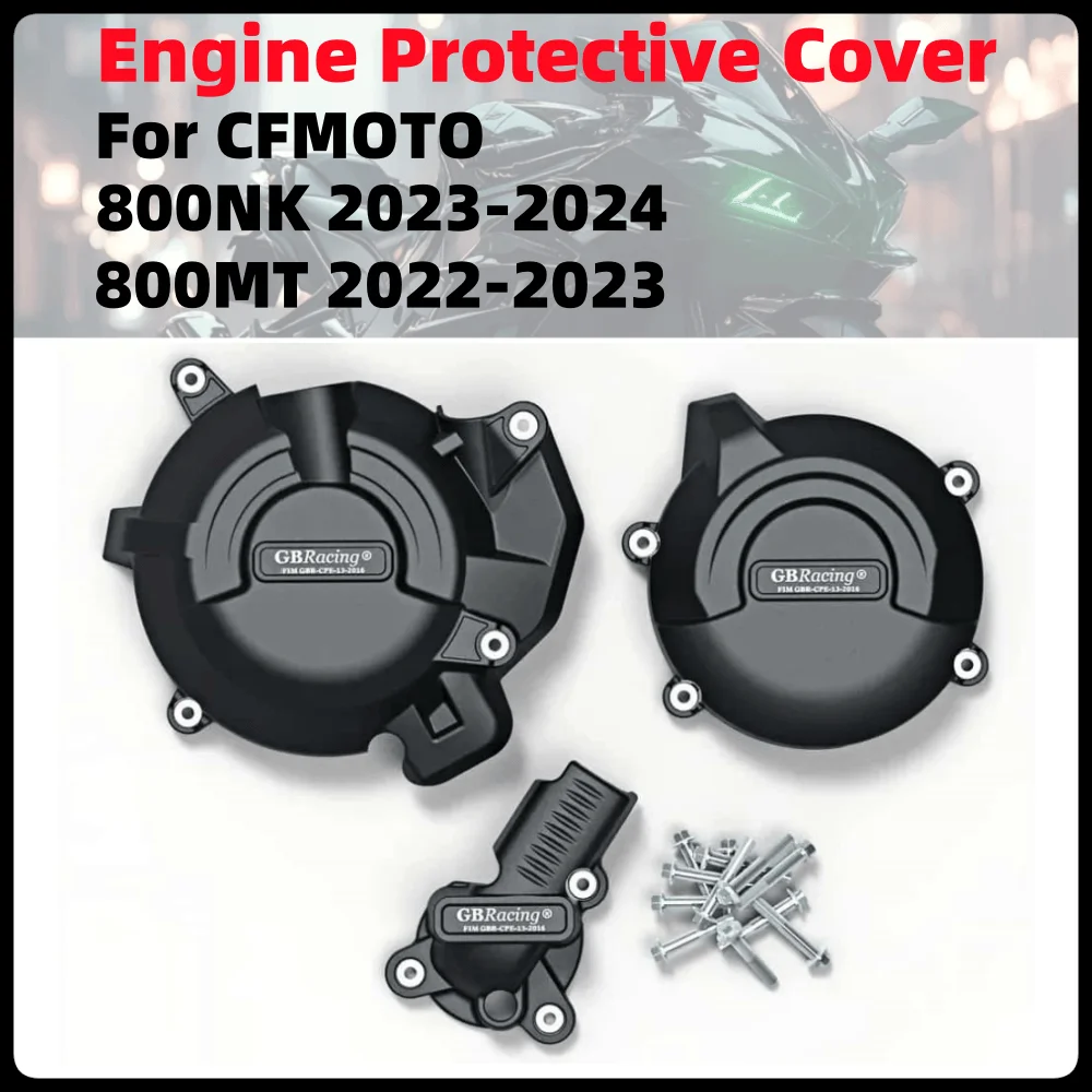 

For CFmoto 800NK 2023-2024 800MT 2022-2023 Ibex 800T 2021 2022 2023 Ibex 800S 2023 Engine Protection Cover For GB Racing