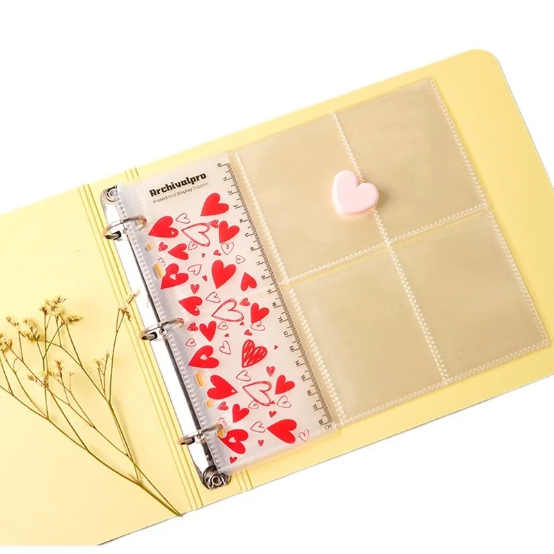 Imagem -04 - Régua Flexível para Loose Leaf Binding Notebook Destacável Soft Papelaria Acessórios 18 Centímetros 10 Pcs