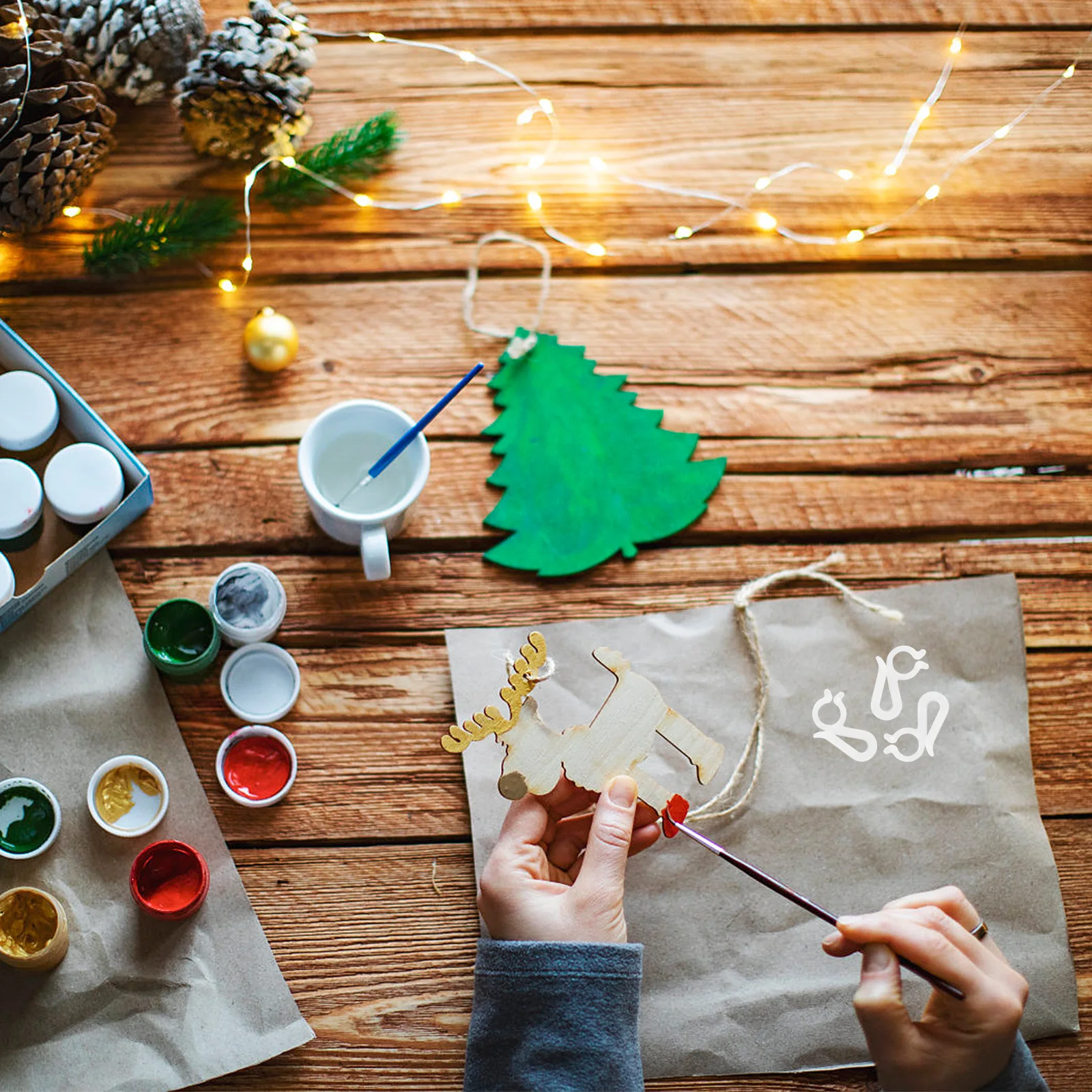 

100Pcs Festival Pendant Lamp Hook Simple Install Indoor Outdoor Use Hangers Christmas Lamp Hanger Convenient Hanger