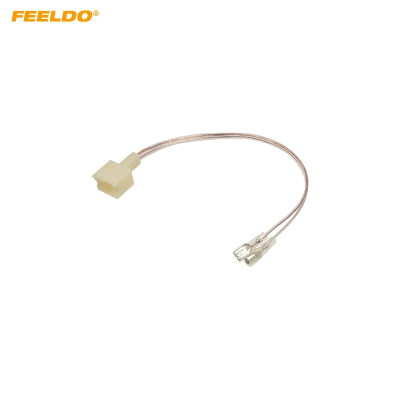 

FEELDO Auto Speaker Wiring Harness Connector Loudspeaker Cable Audio Adapter for Nissan Infiniti Car Accessories