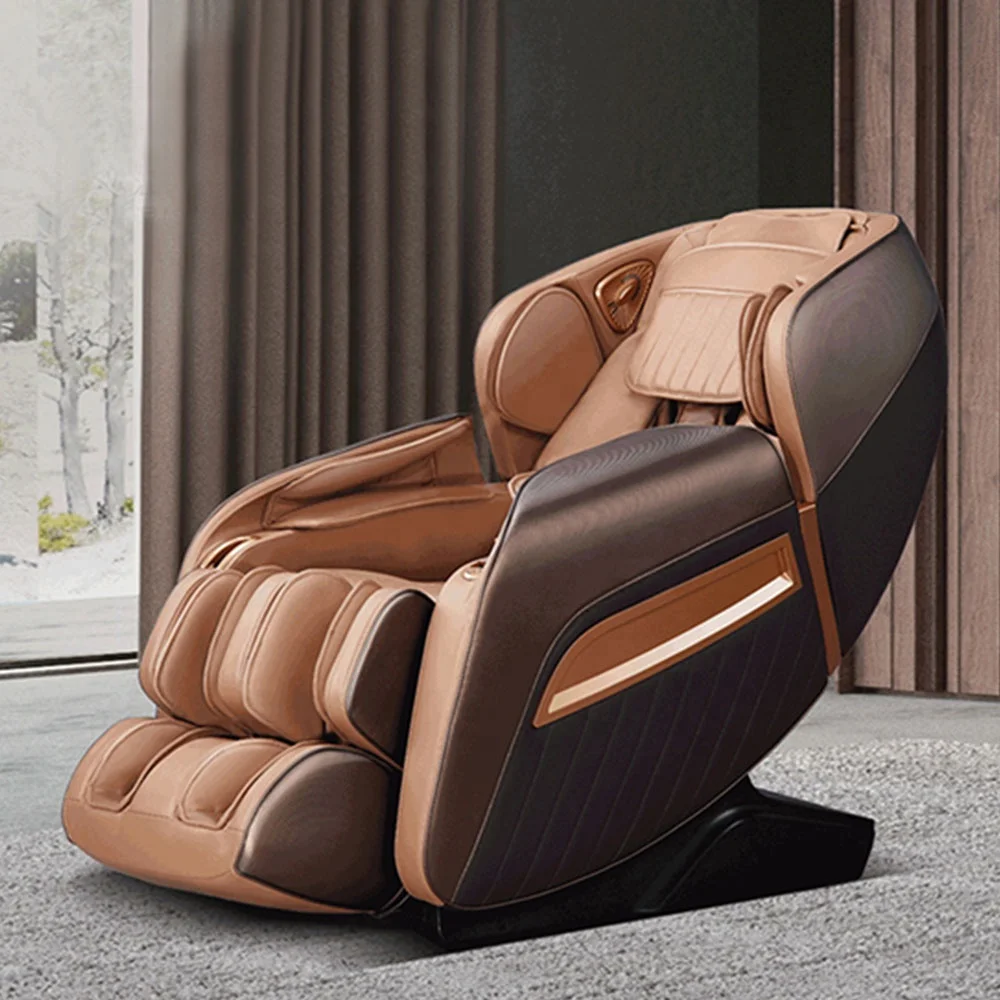 Luxury Modern Full Body 3D Robot Hand Electric AI Smart Recliner SL Track Zero Gravity Shiatsu 4D Massage Chair for Home Office