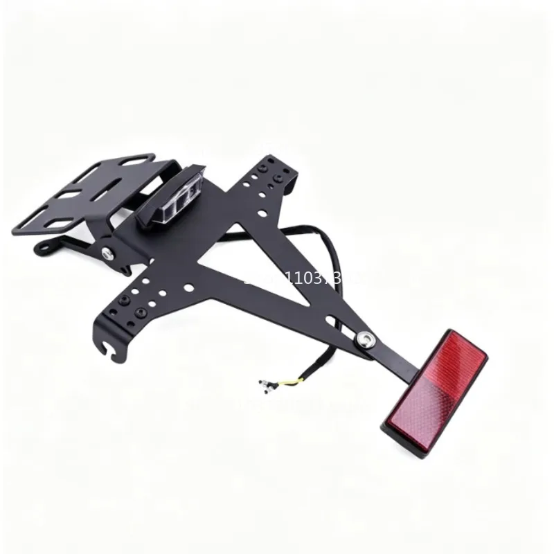 Suitable for Motorcycle Modification, Adjustable Angle License Plate Holder Bracket Replacement Parts