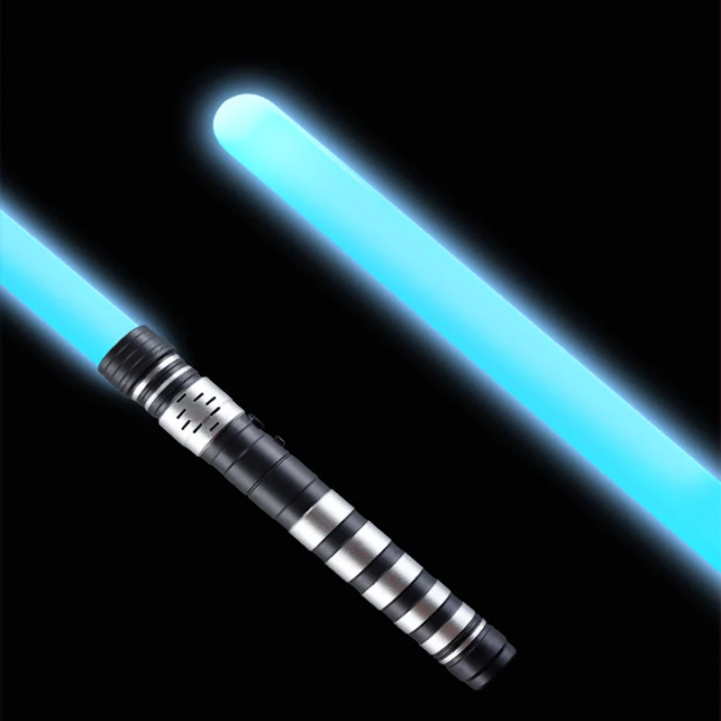 Brinquedos de sabre de luz para crianças, sabre Jedi luminoso, espada laser, luz, iluminação LED piscando, brilho no escuro, 2 peças por conjunto