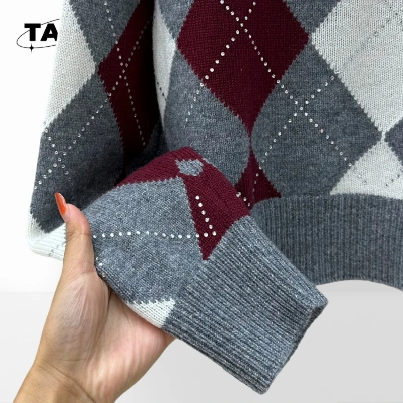 Ciepły, gruby sweter męski, stylowy i wygodny na zimę, przytulny i niezwykły design na zimne dni AI0306