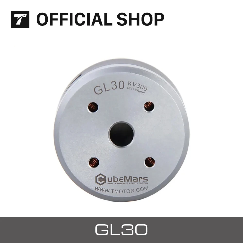 

T-motor CubeMars GL30 KV290 Out-running Gimbal Brushless Motor high precision Hollow Shaft for Gopro Aerial Photography