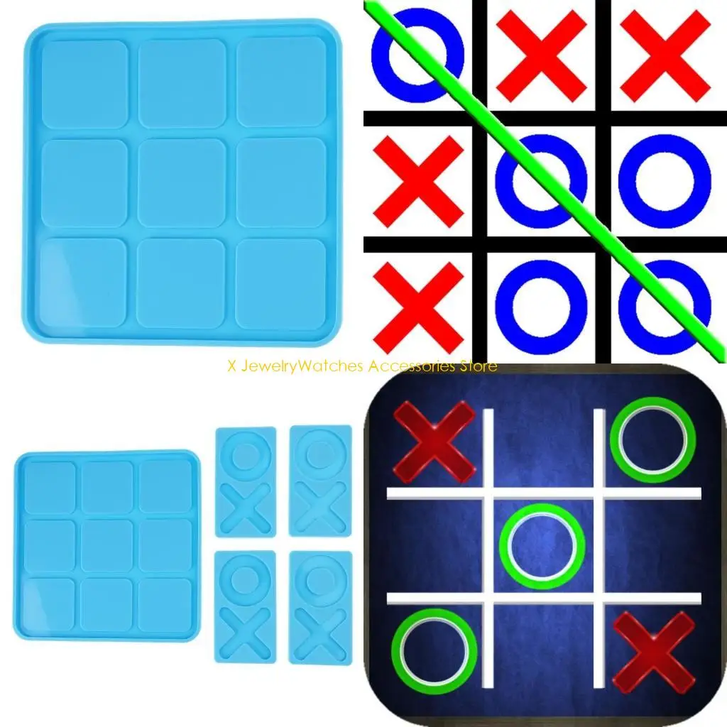 31KD لوحة لعبة قوالب السيليكون الايبوكسي قوالب الصب DIY بها بنفسك الحرف ديكور المنزل